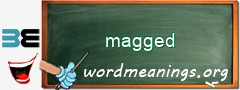 WordMeaning blackboard for magged